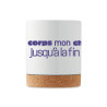 Mug céramique et liège