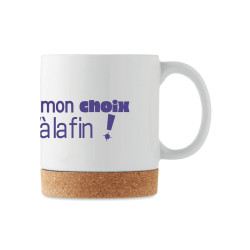 Mug céramique et liège